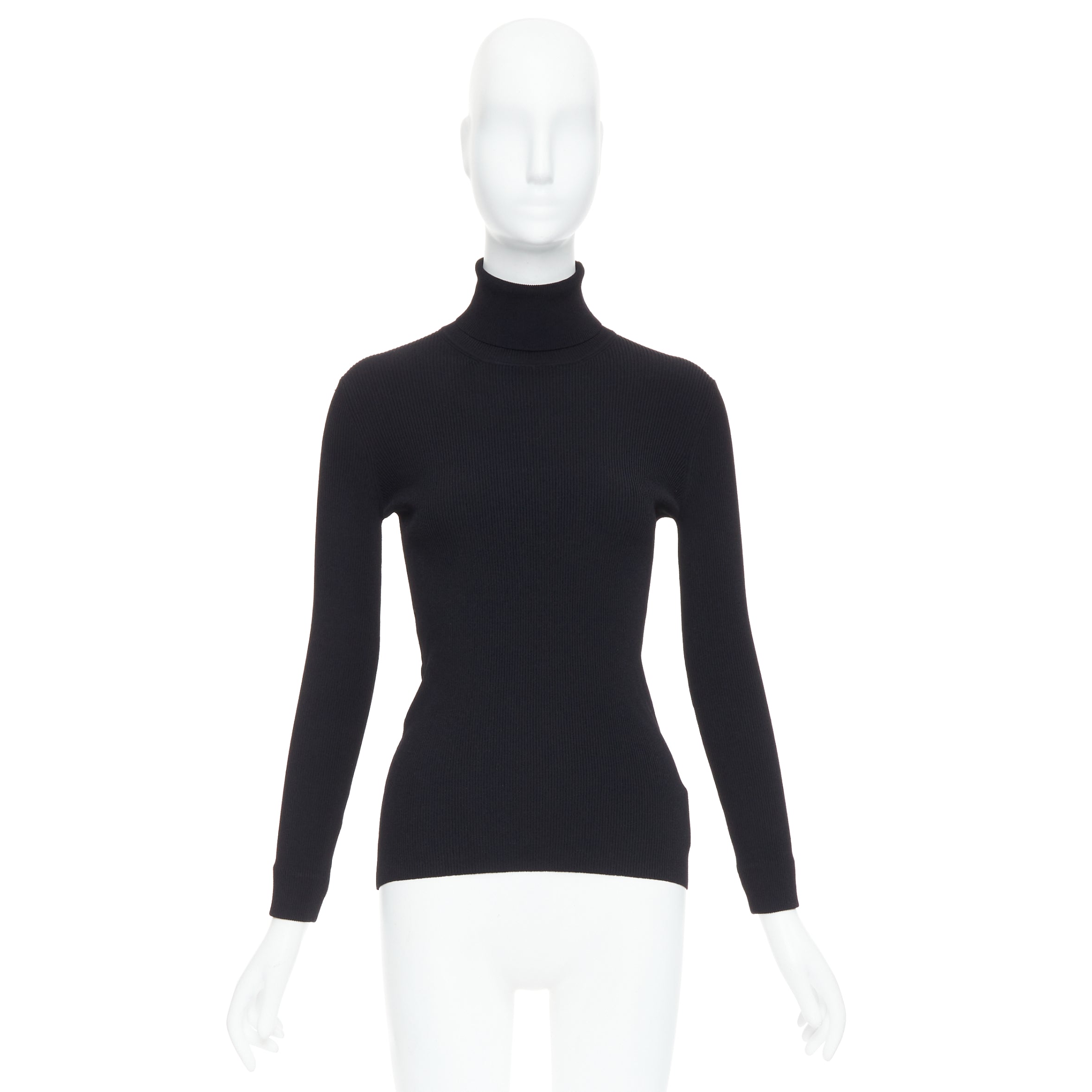 Jil Sander Ruched Turtleneck Top - Image 11
