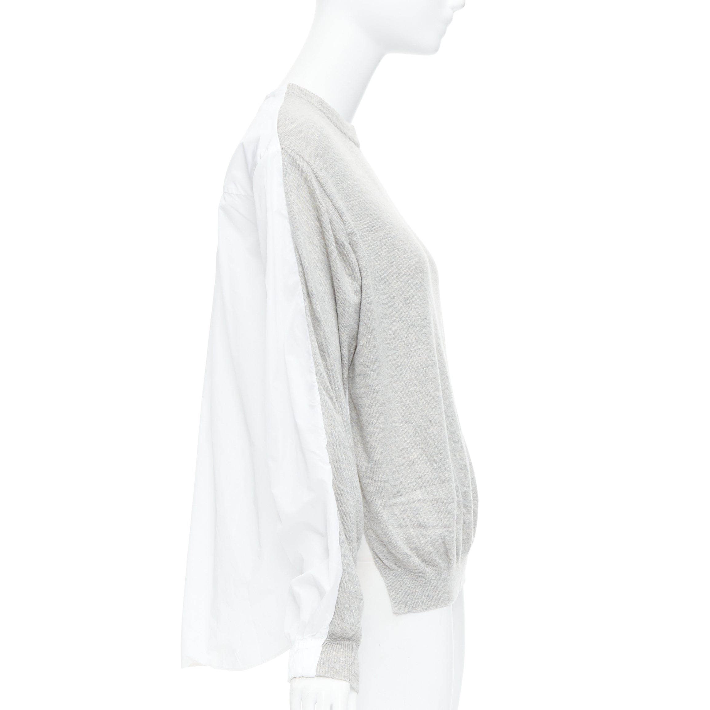 Tibi Ruched Back Sweater