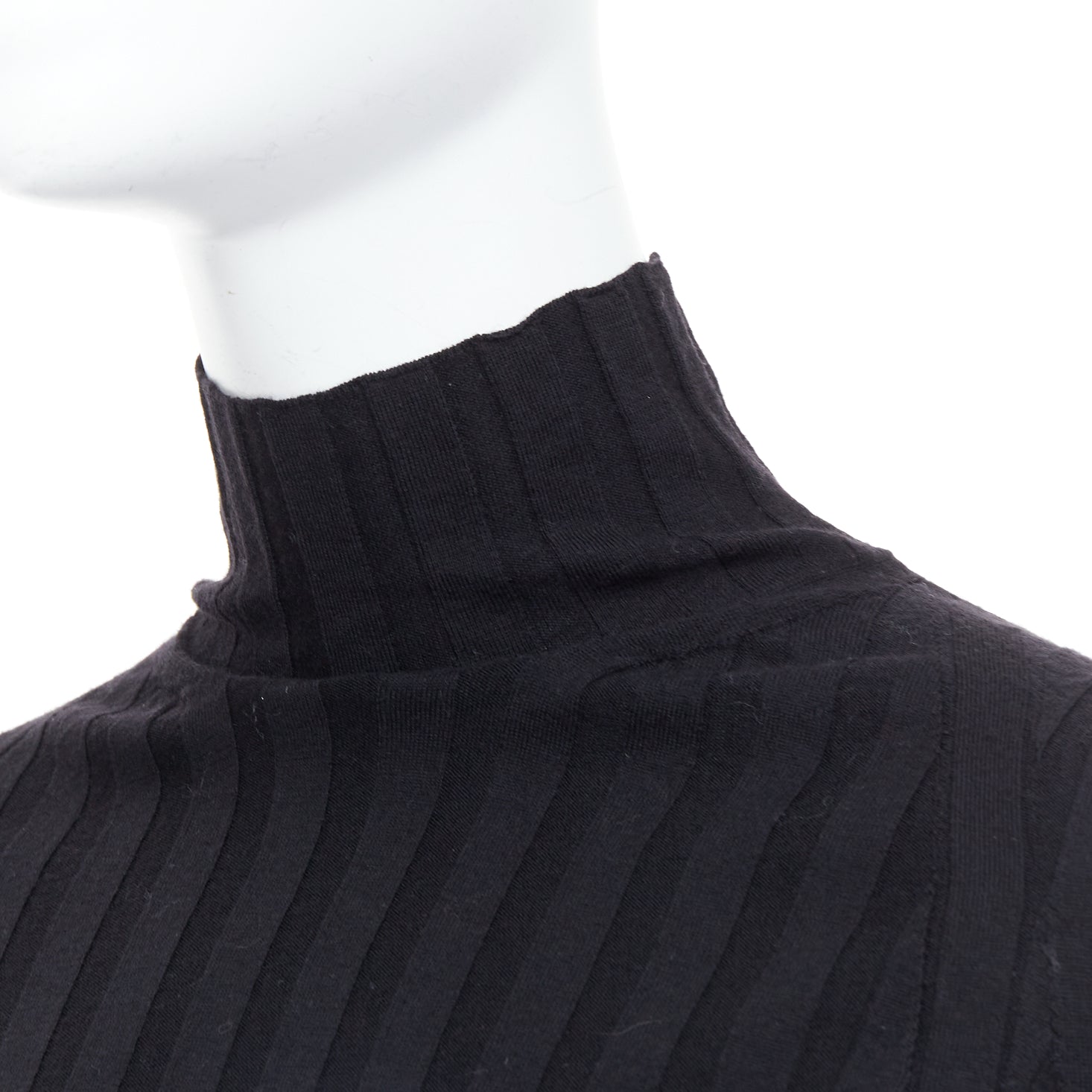 Celine Ribbed Long Sleeve Top - Detail 2