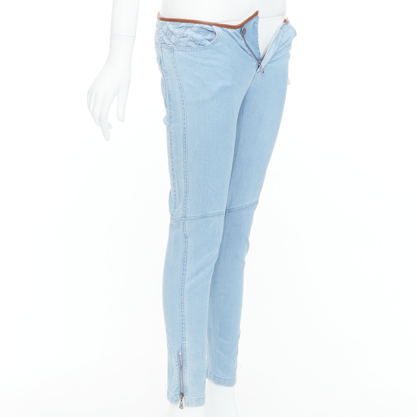 Louis Vuitton Monogram Skinny Jeans - Image 6