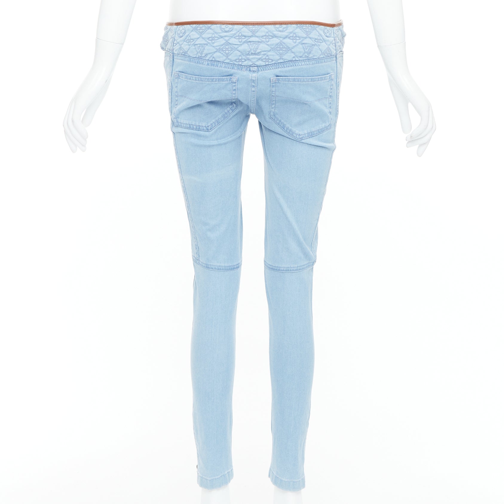 Louis Vuitton Monogram Skinny Jeans - Side view