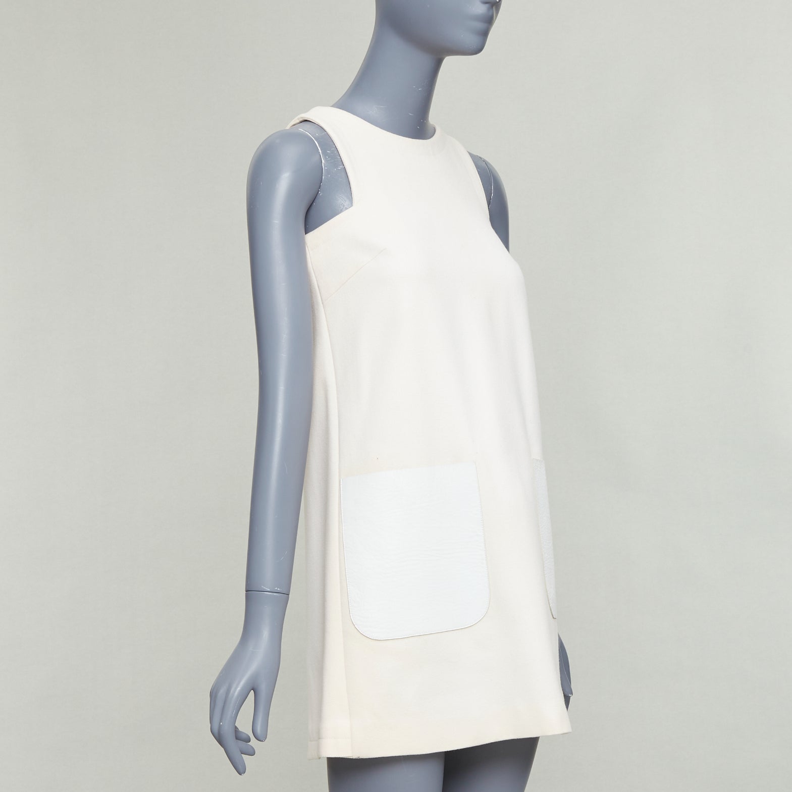 Fendi Leather Patch Dress - Image 6