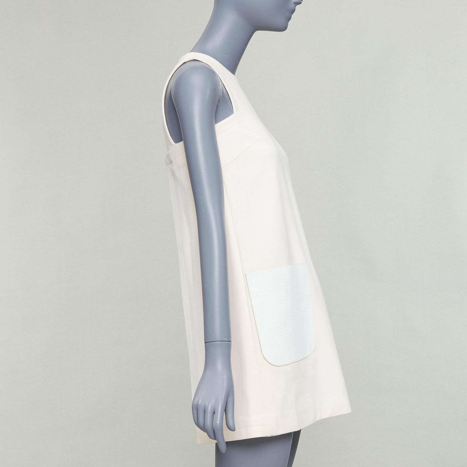 Fendi Leather Patch Dress - 4