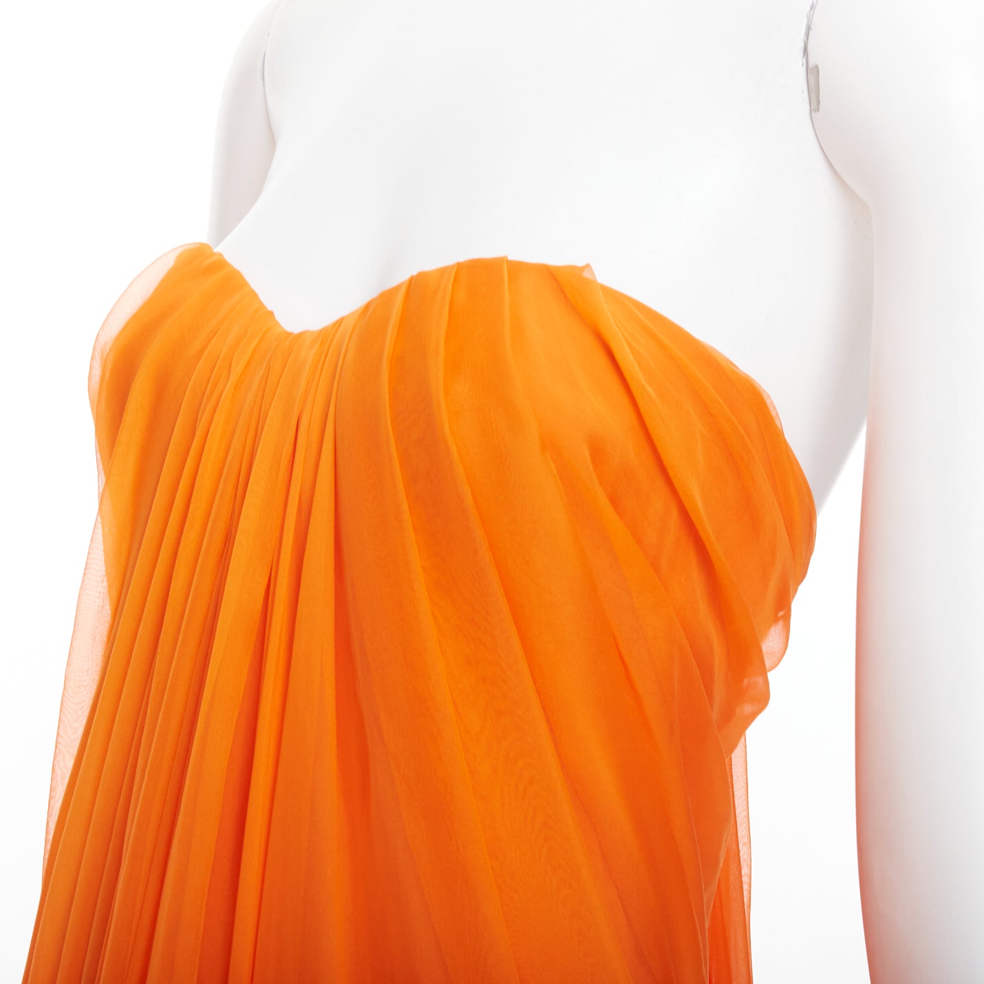Alexander Mcqueen Strapless Crepe Gown - Detail 2