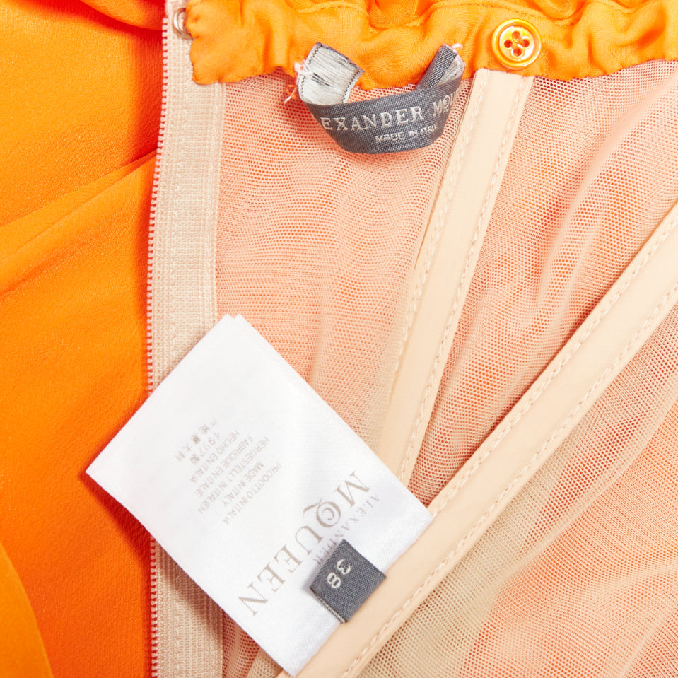 Alexander Mcqueen Strapless Crepe Gown - Image 11