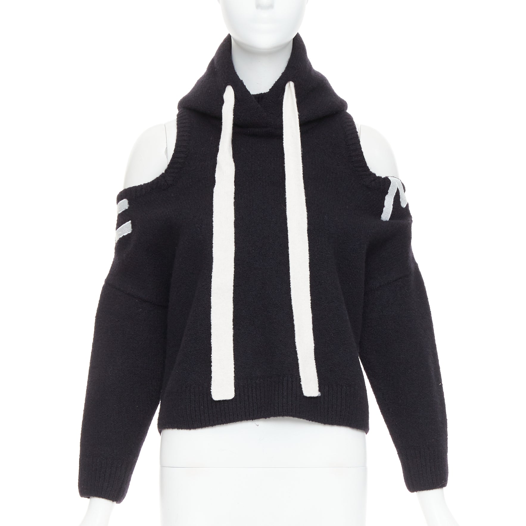 Monse Deconstructed Hoodie - Back view