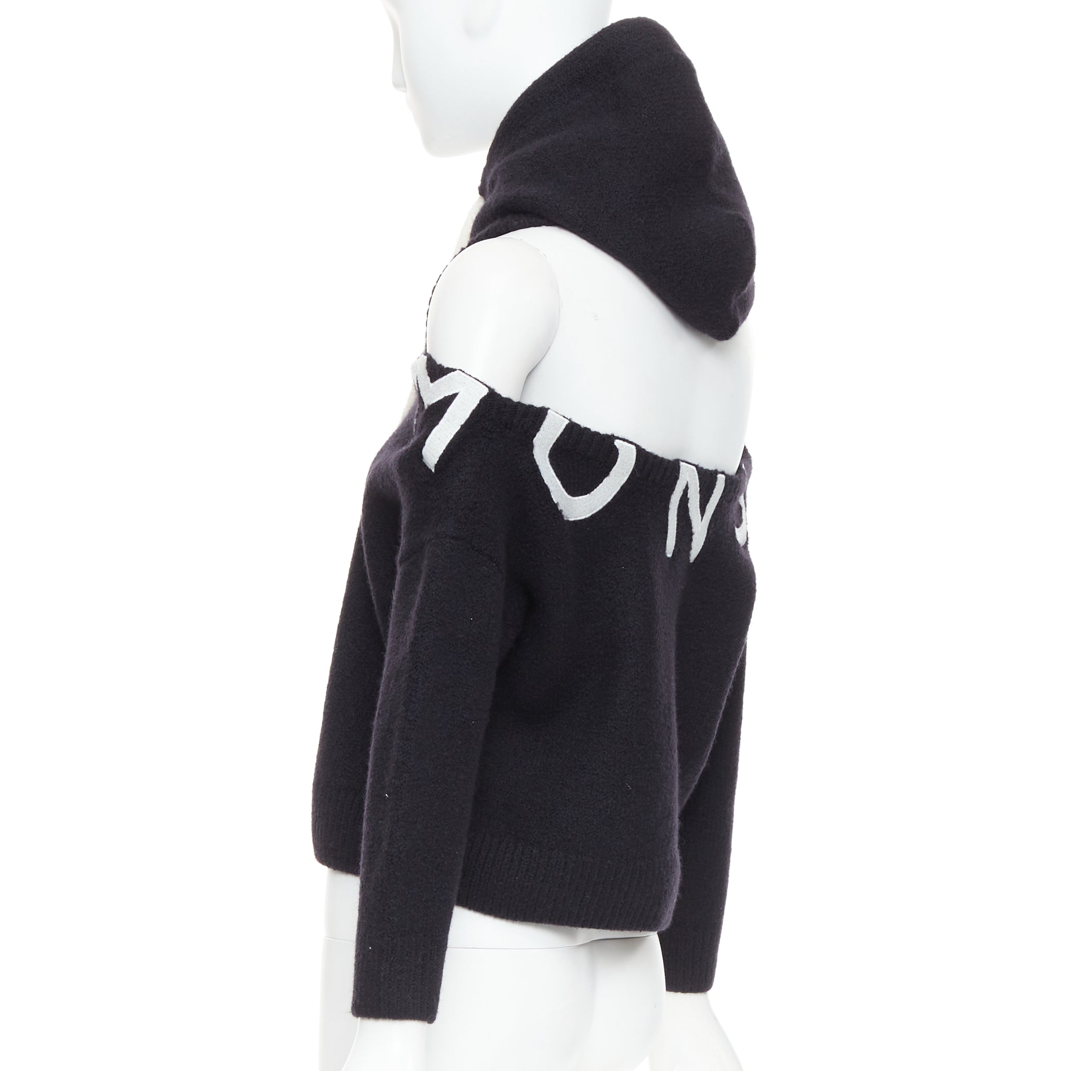 Monse Deconstructed Hoodie - Side view