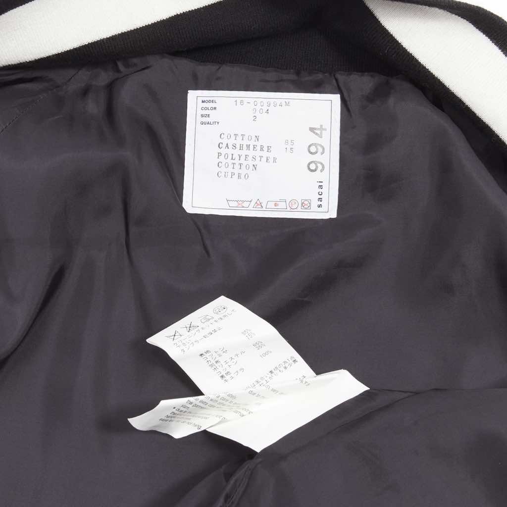 Sacai Navy Bomber Jacket - Image 12