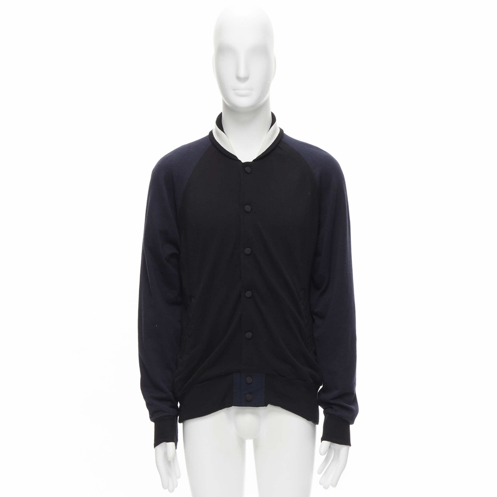 Sacai Navy Bomber Jacket - Image 13