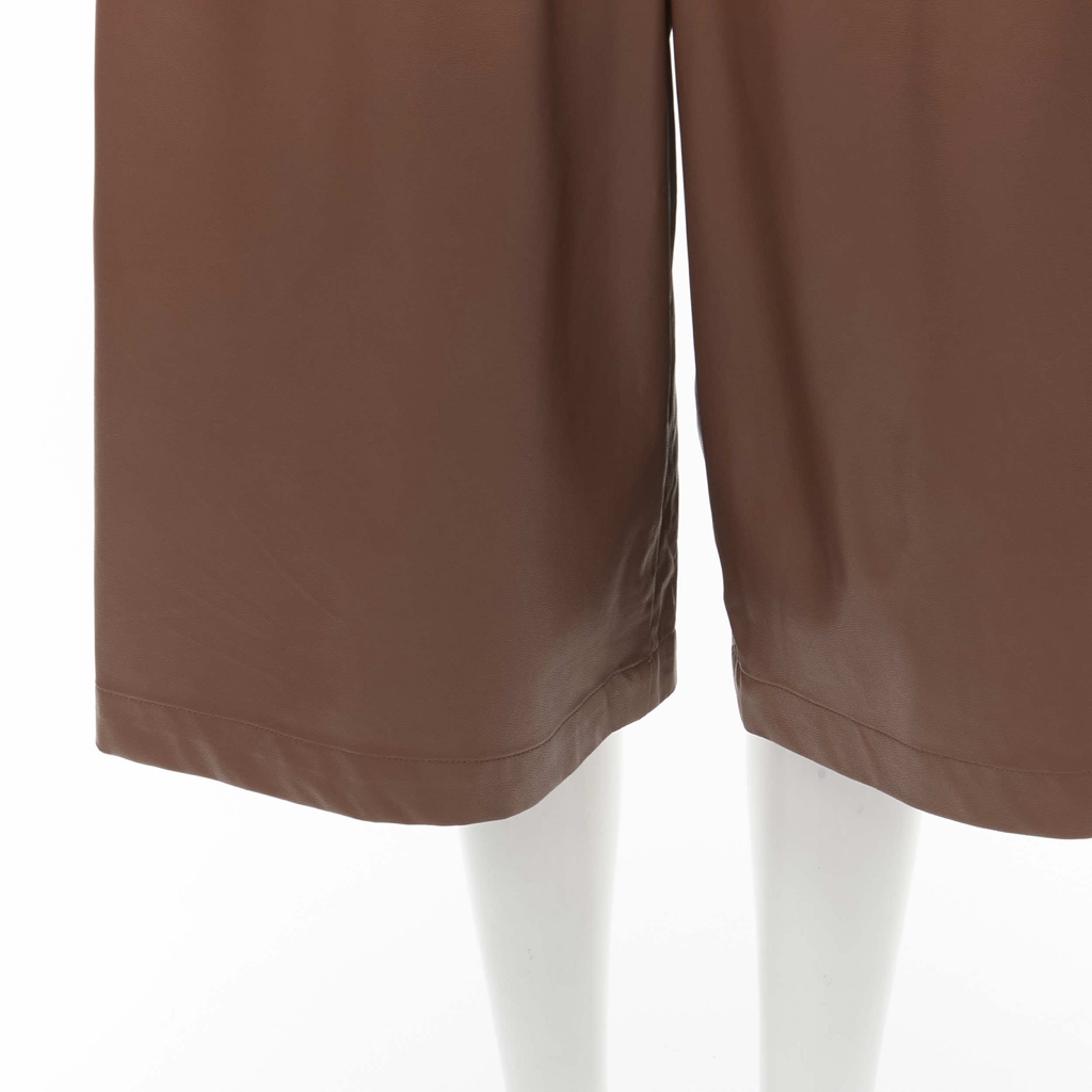 Tibi Faux Leather Culottes - Image 12