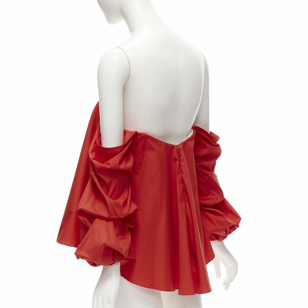 Caroline Constas Puff Sleeve Corset - Detail 1