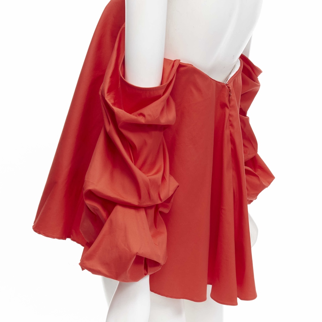 Caroline Constas Puff Sleeve Corset - Image 10