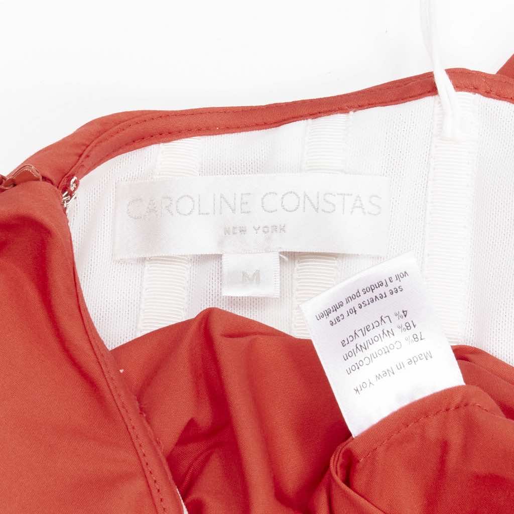 Caroline Constas Puff Sleeve Corset - Image 11