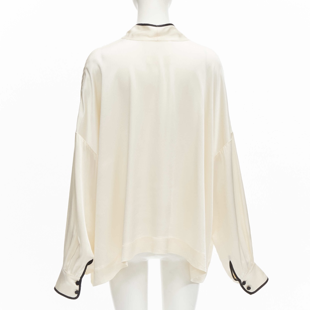 F.r.s For Restless Sleepers Bow Tie Blouse - Side view