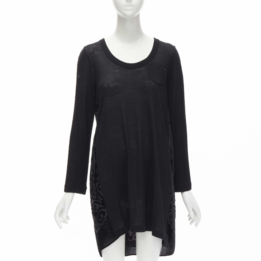 Sacai Velvet Sweater Dress
