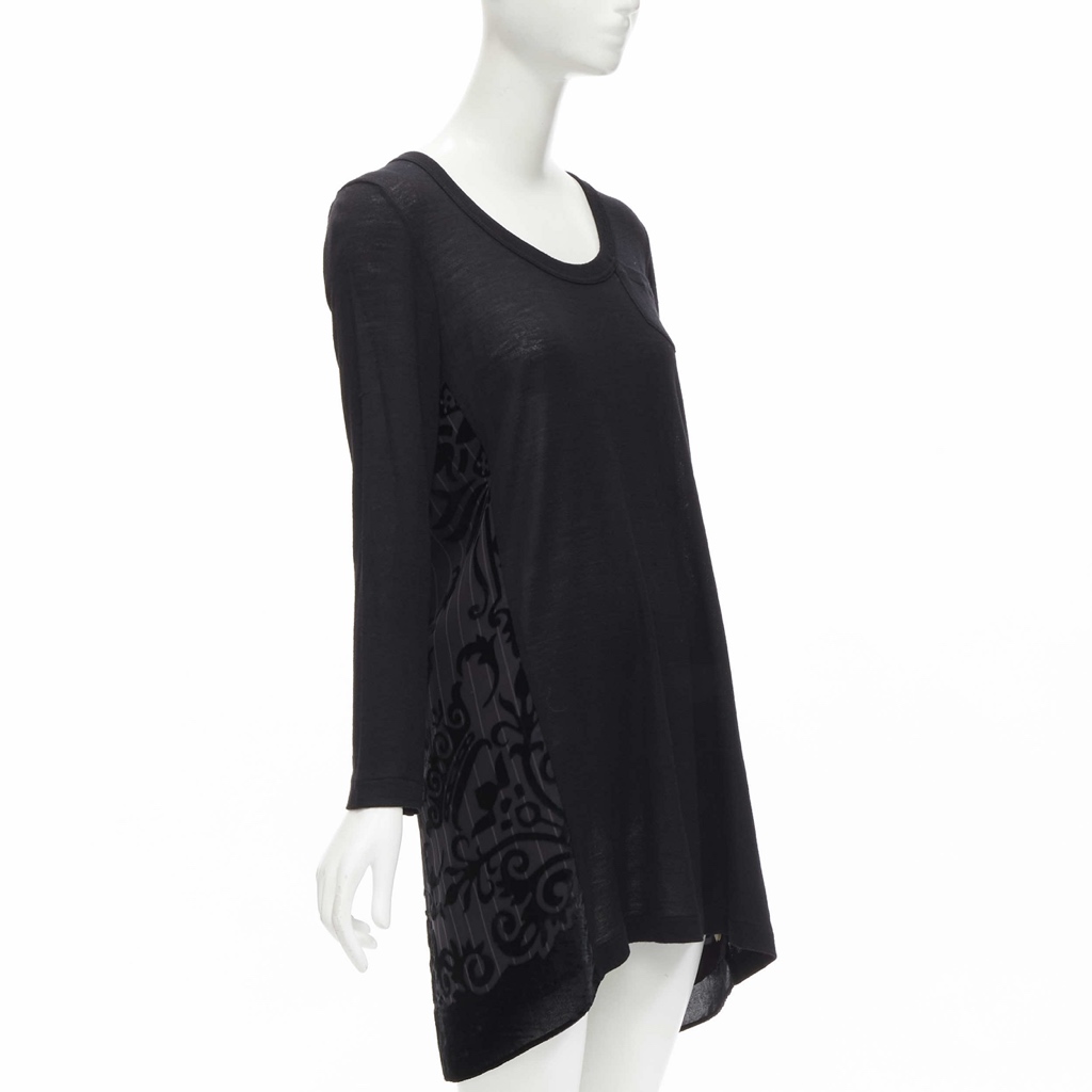 Sacai Velvet Sweater Dress - Image 6