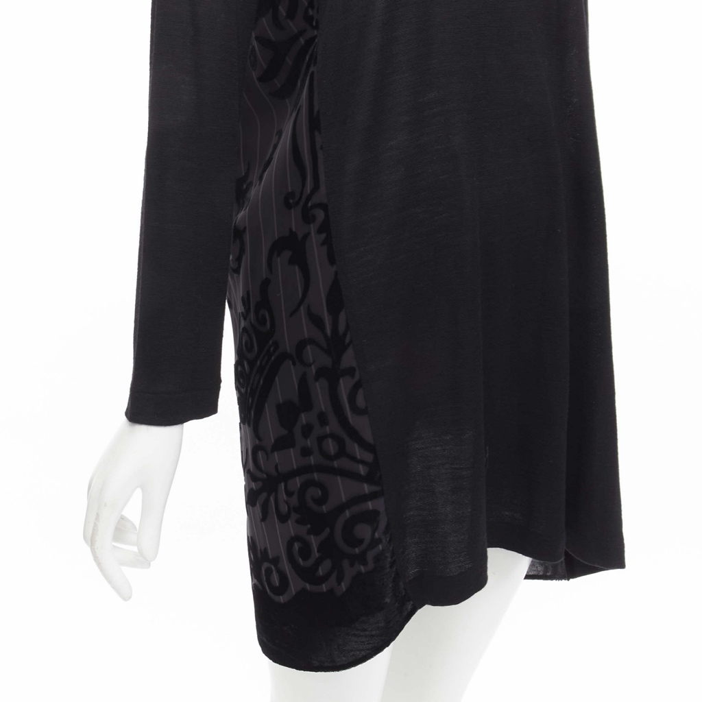 Sacai Velvet Sweater Dress - Image 10