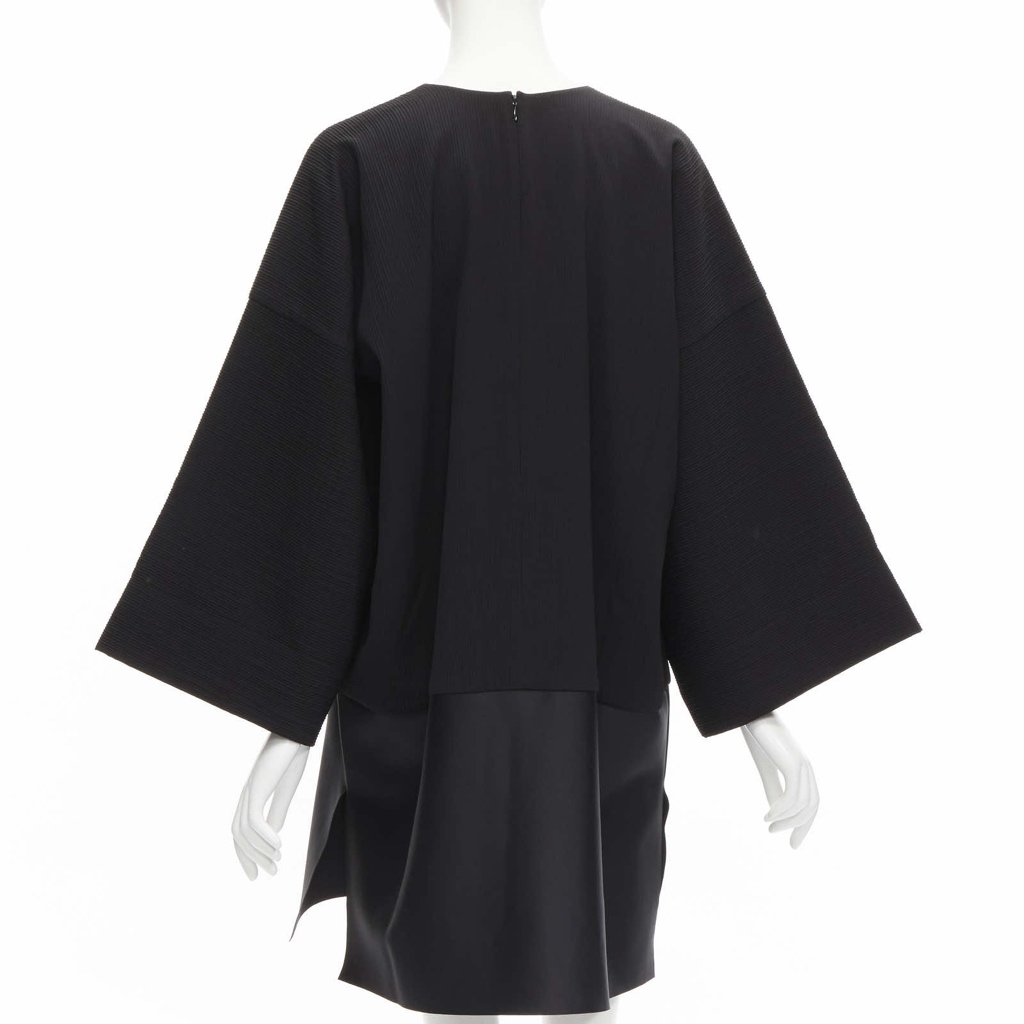 Solace London Pleat Satin Dress - Side view