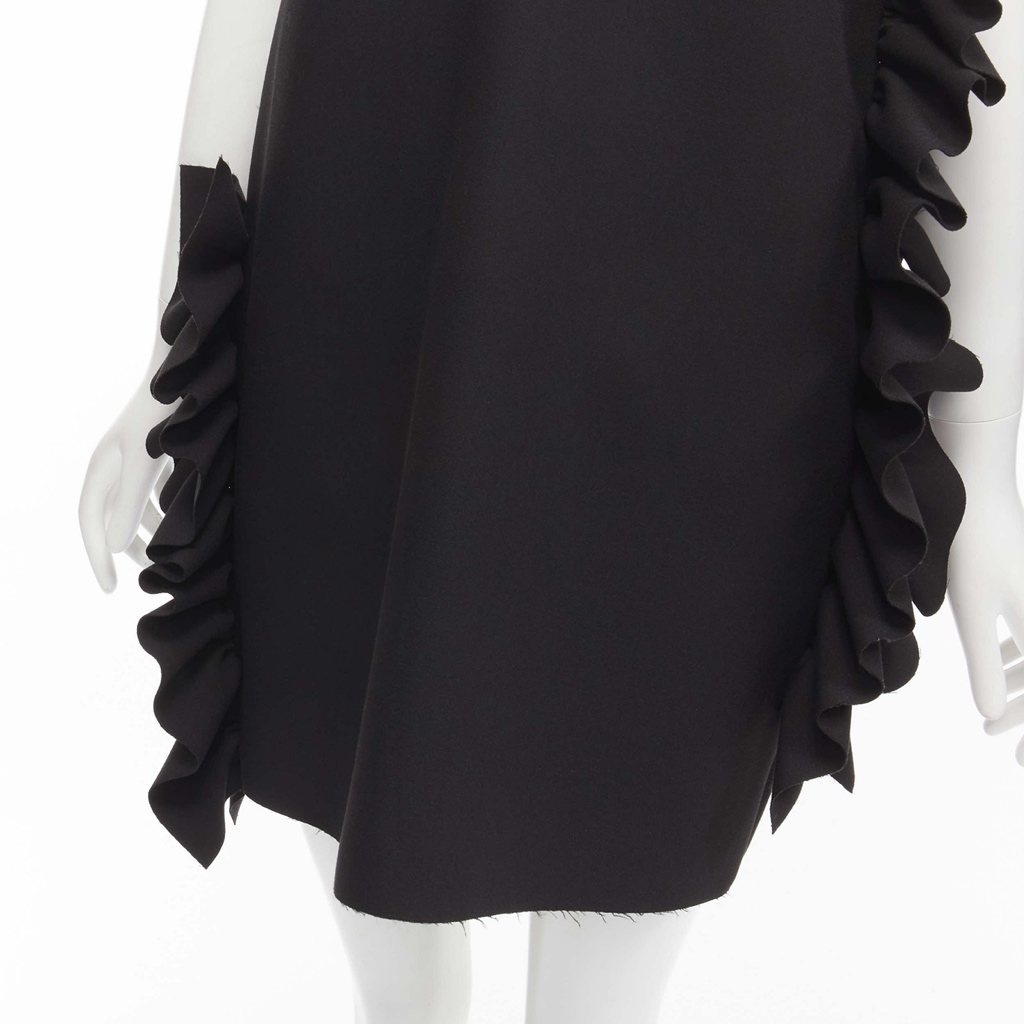 Msgm Structured Ruffles Dress - Back view