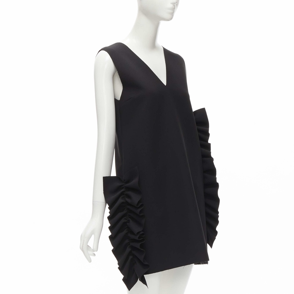 Msgm Structured Ruffles Dress - Image 6