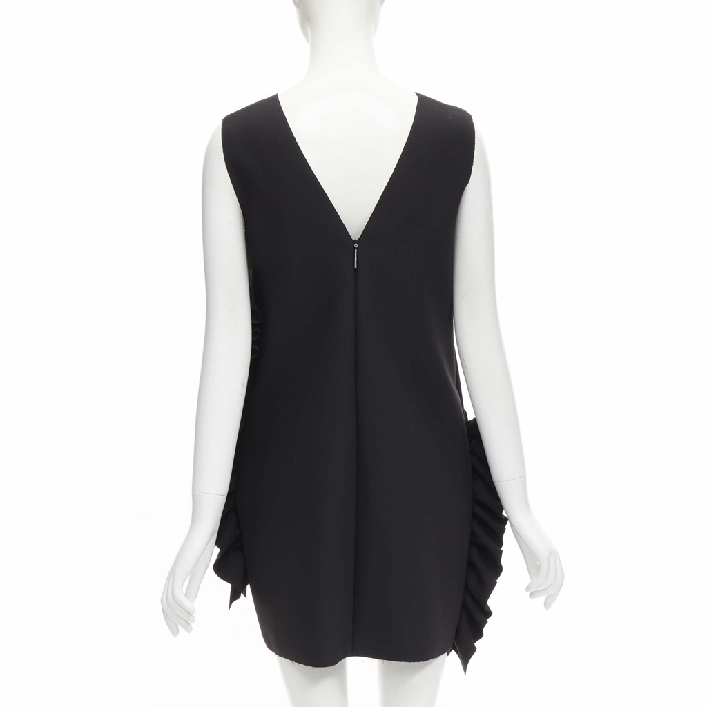 Msgm Structured Ruffles Dress - Side view