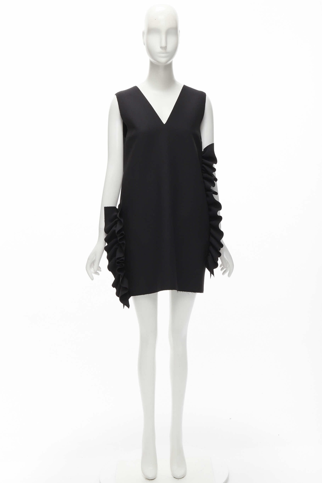 Msgm Structured Ruffles Dress - Image 12