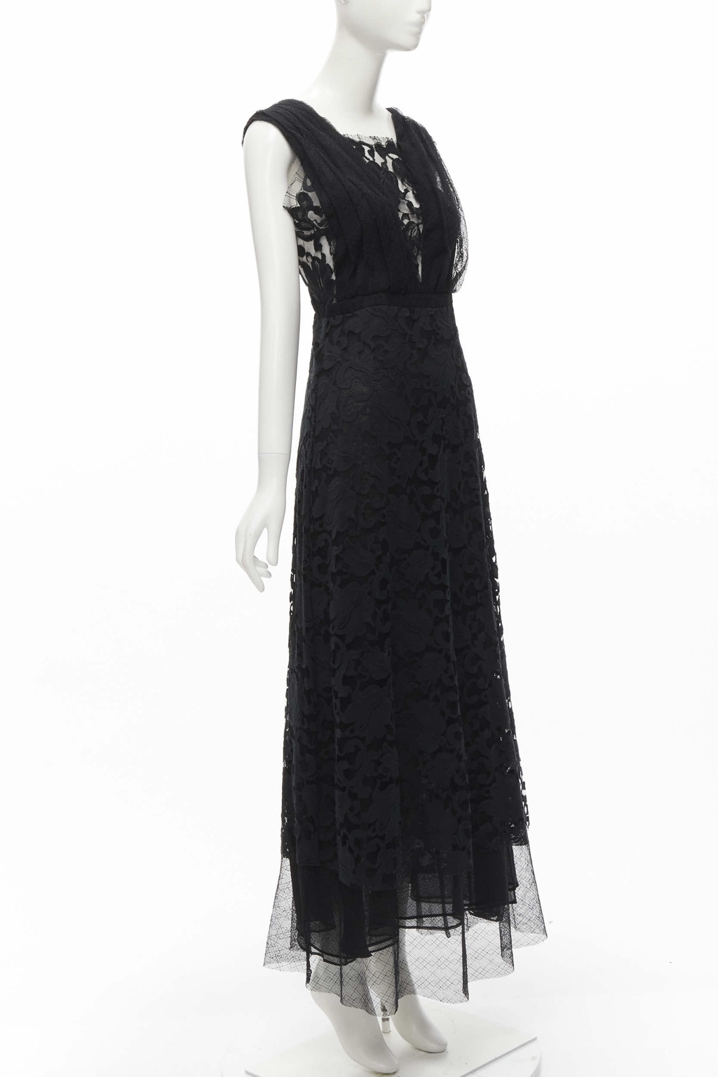 Adam Lippes Illusion Lace Gown - Image 6
