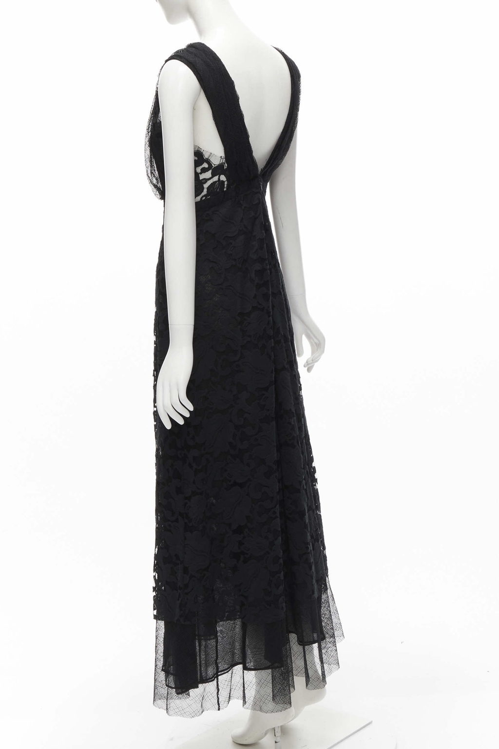 Adam Lippes Illusion Lace Gown - Detail 1