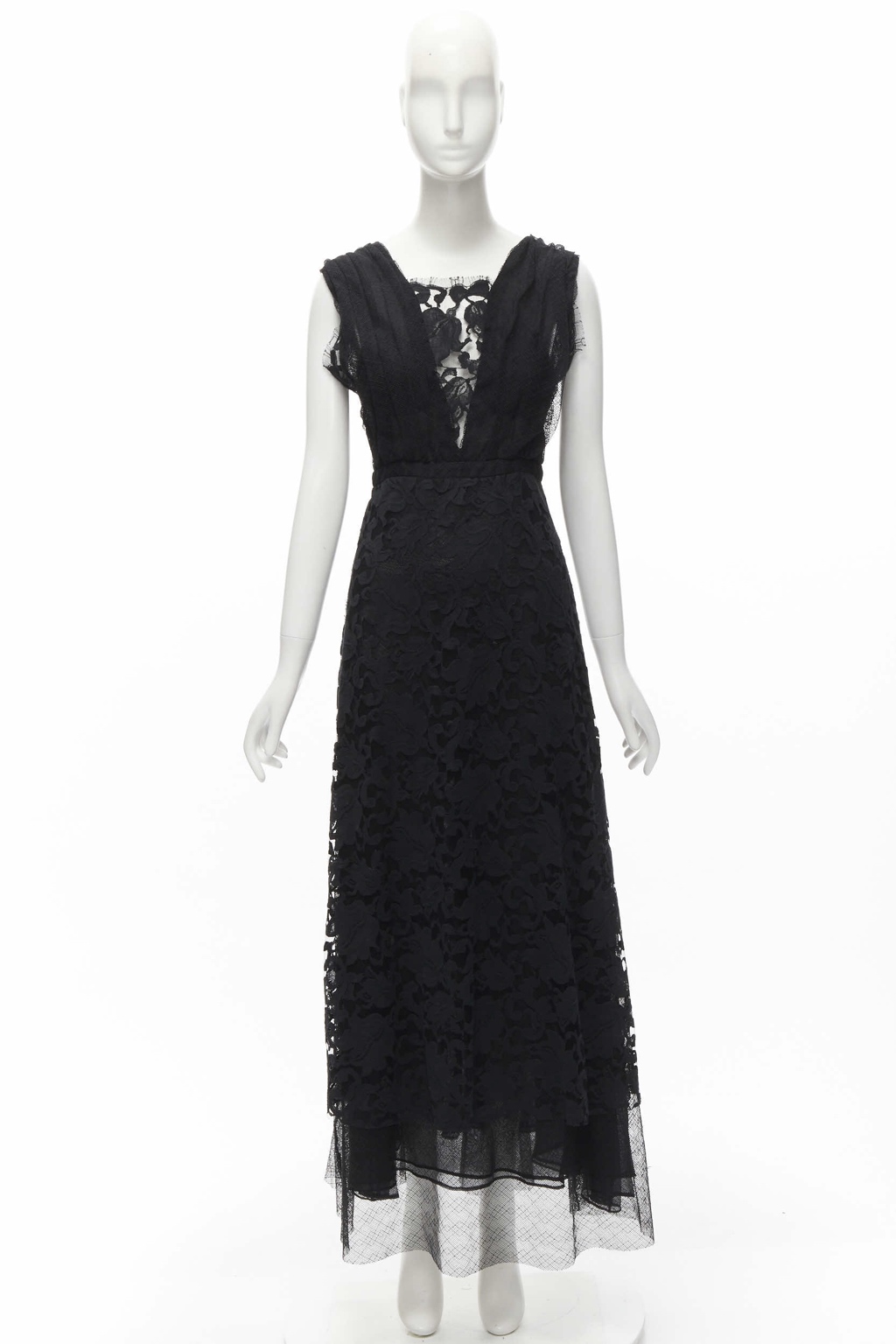 Adam Lippes Illusion Lace Gown - Image 12