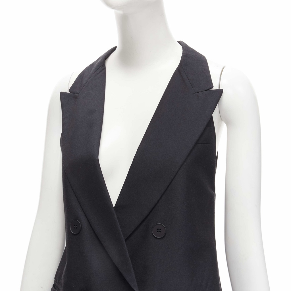 Stella Mccartney Halter Tux Top - Back view