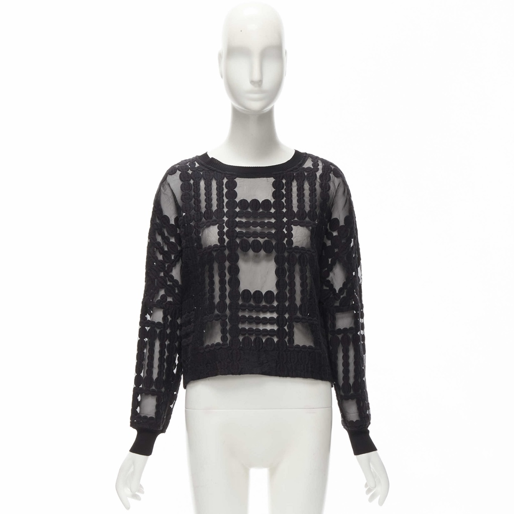 By Malene Birger Circle Embroidery Sweater - Image 12