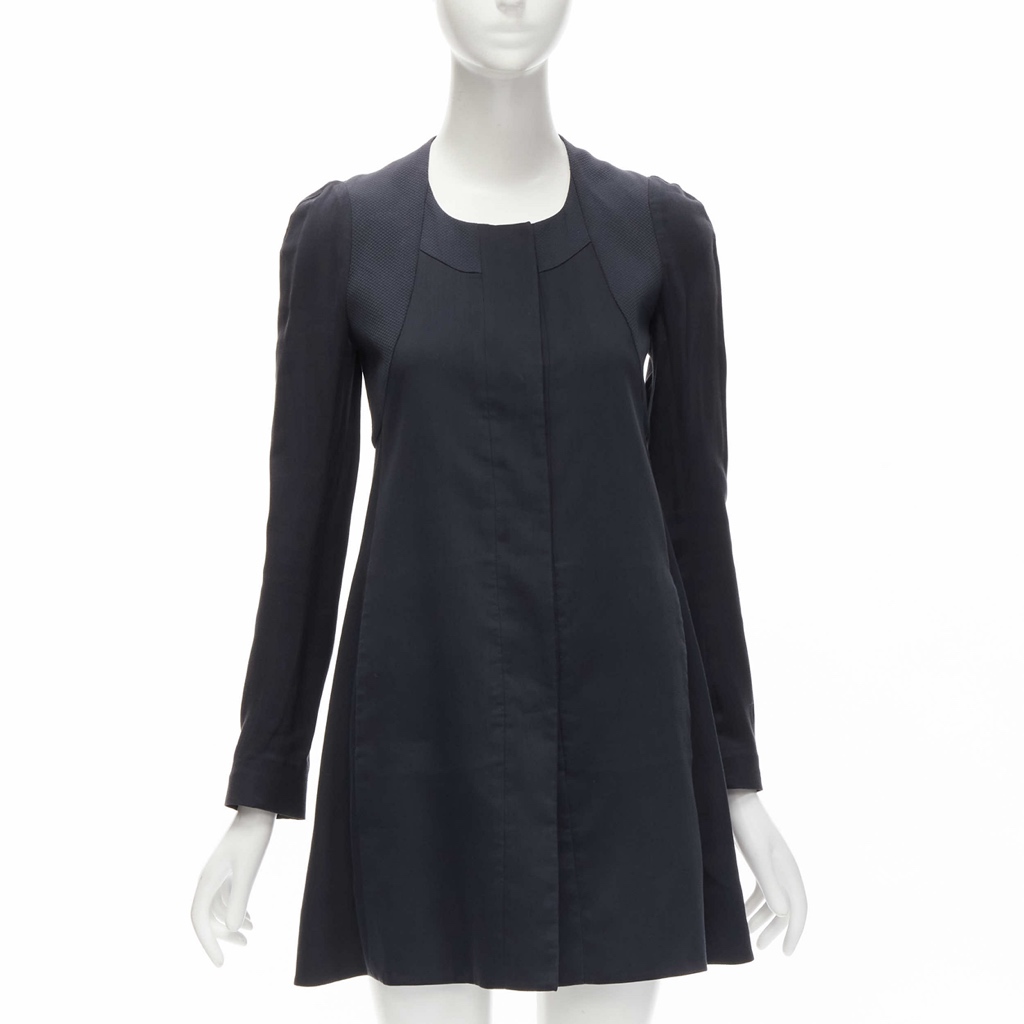 Rue Du Mail Flared Panelled Coat - Image 6