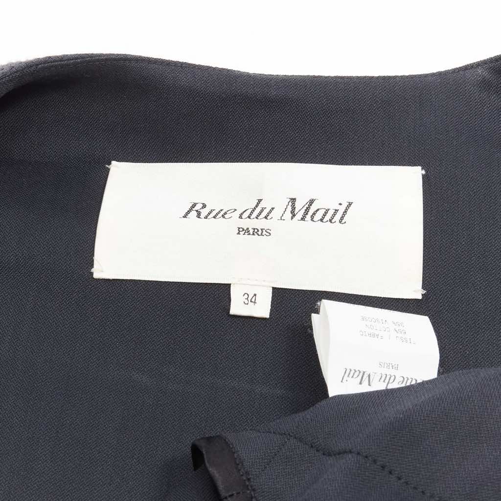 Rue Du Mail Flared Panelled Coat - Image 12