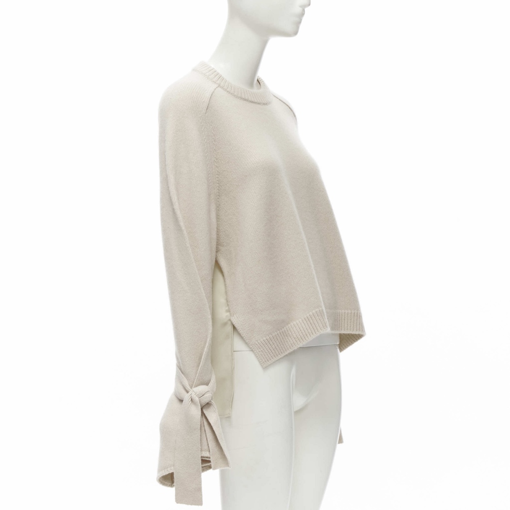 Tibi Bow Tie Sweater - Image 6