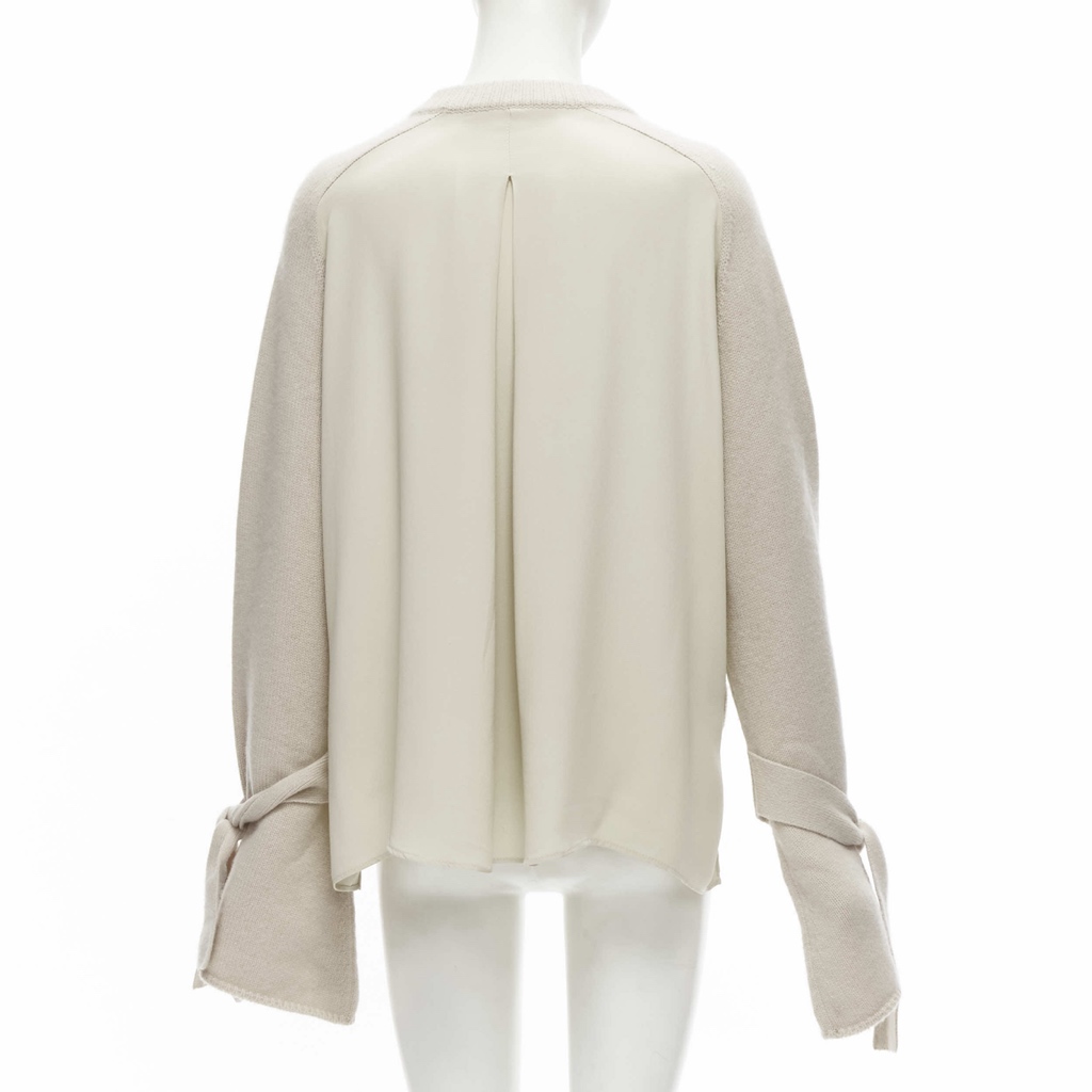 Tibi Bow Tie Sweater - Side view