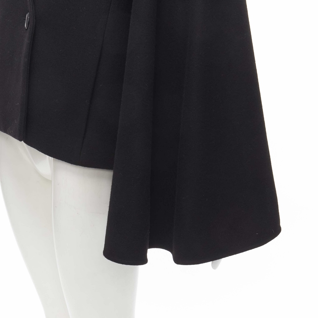 Tibi Asymmetric Cape Blazer - Back view