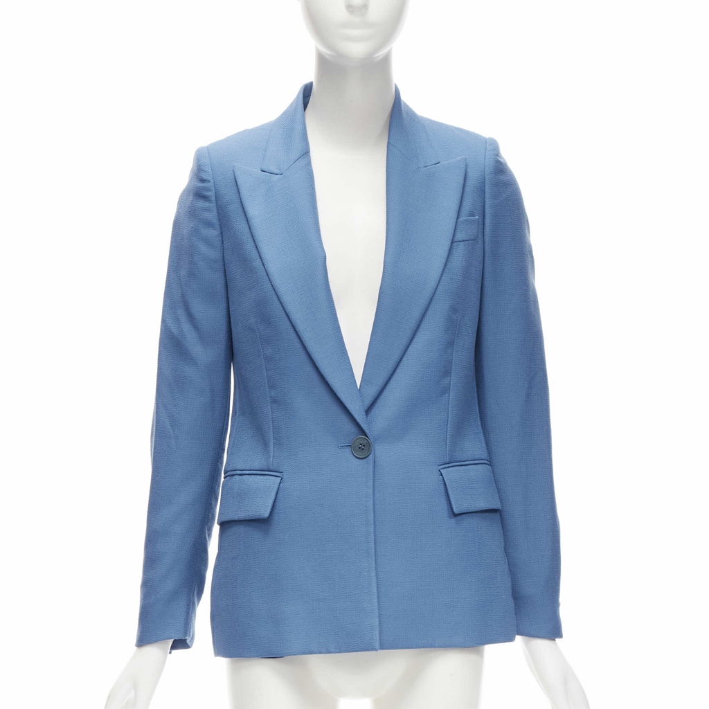 Stella Mccartney Rubberised Button Blazer