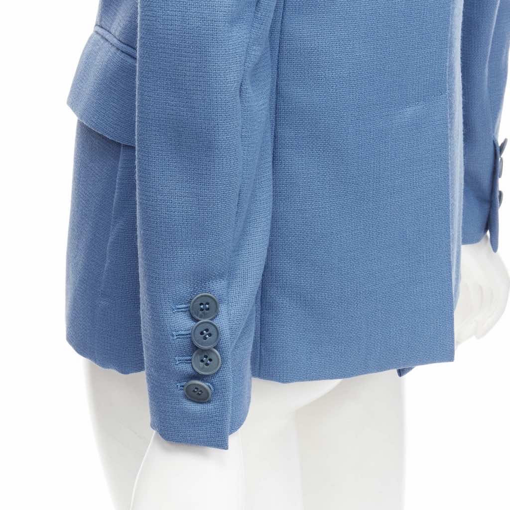Stella Mccartney Rubberised Button Blazer - Image 10