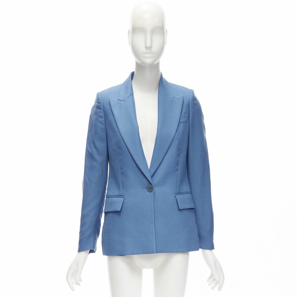Stella Mccartney Rubberised Button Blazer - Image 12