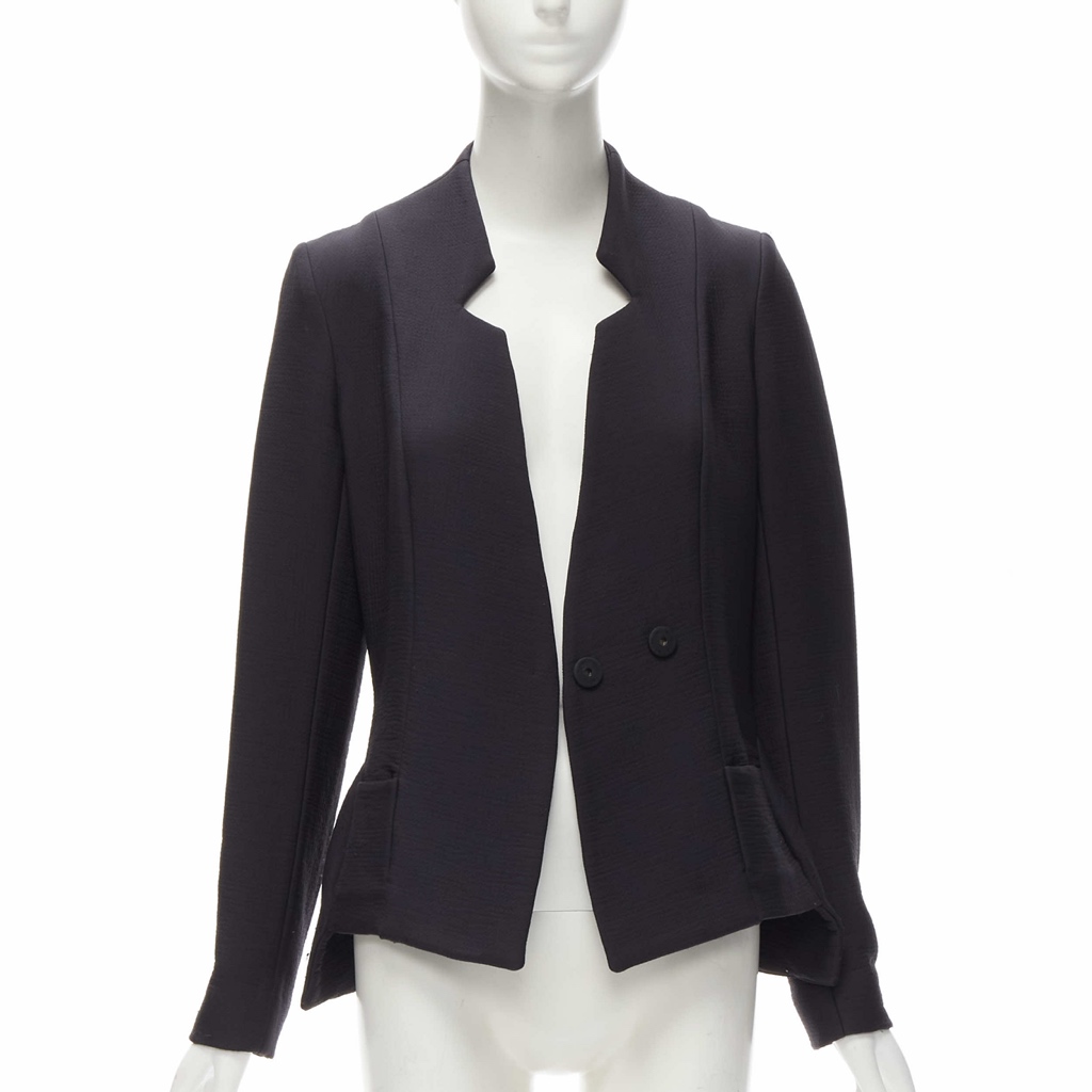 Zero+maria Cornejo Black Cutout Jacket