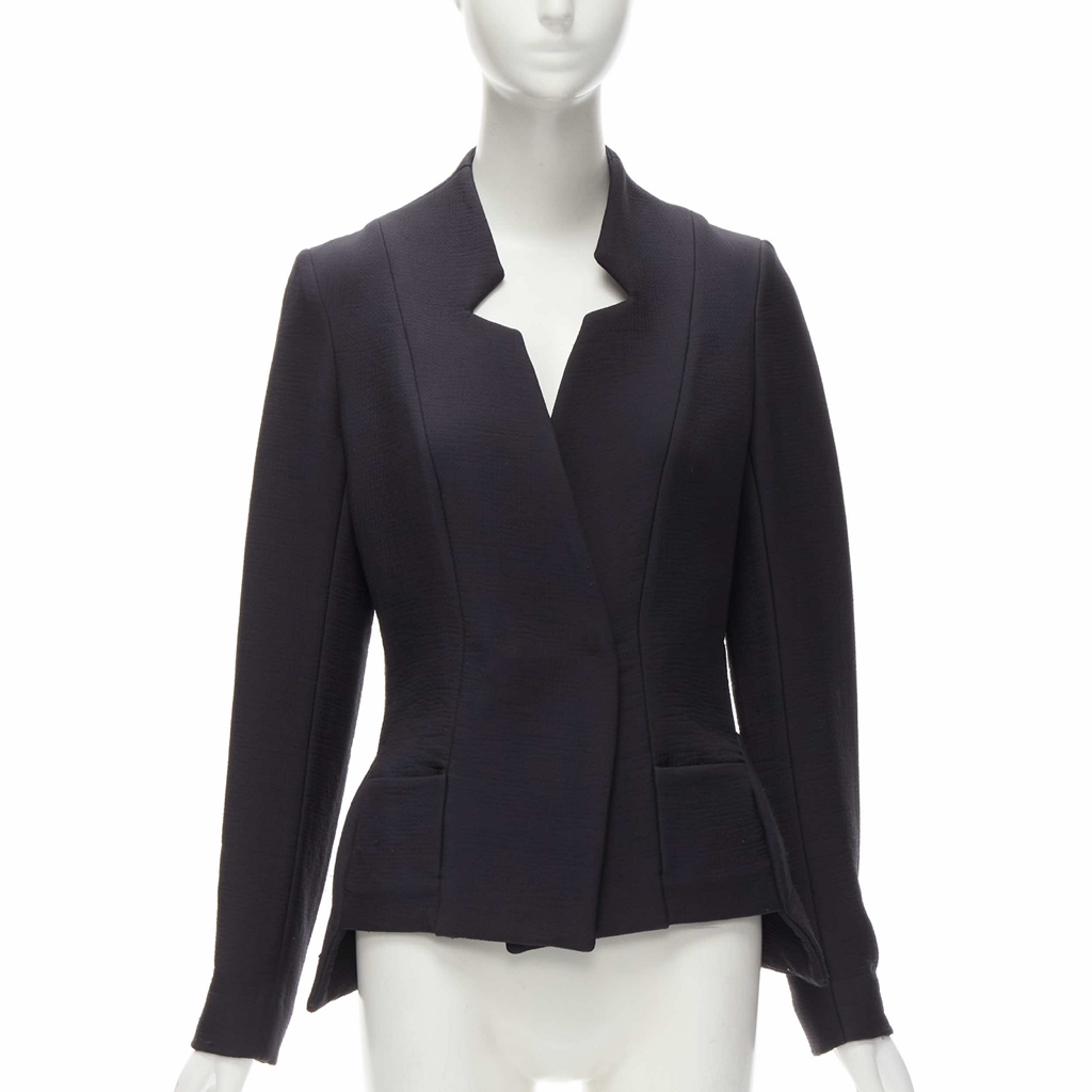 Zero+maria Cornejo Black Cutout Jacket - Image 6