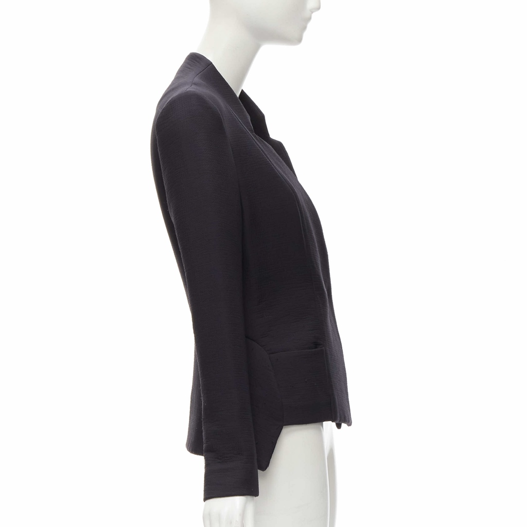 Zero+maria Cornejo Black Cutout Jacket - Side view