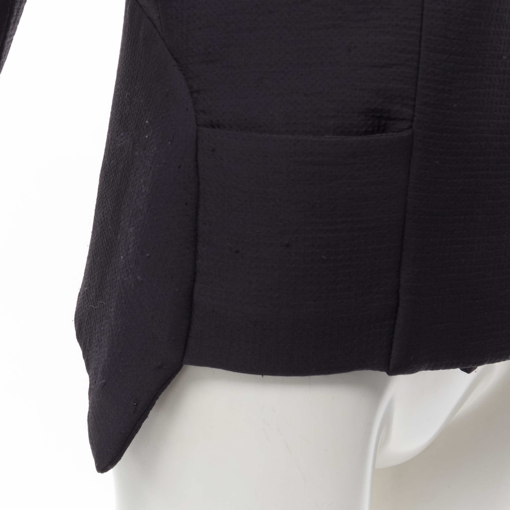 Zero+maria Cornejo Black Cutout Jacket - Image 12