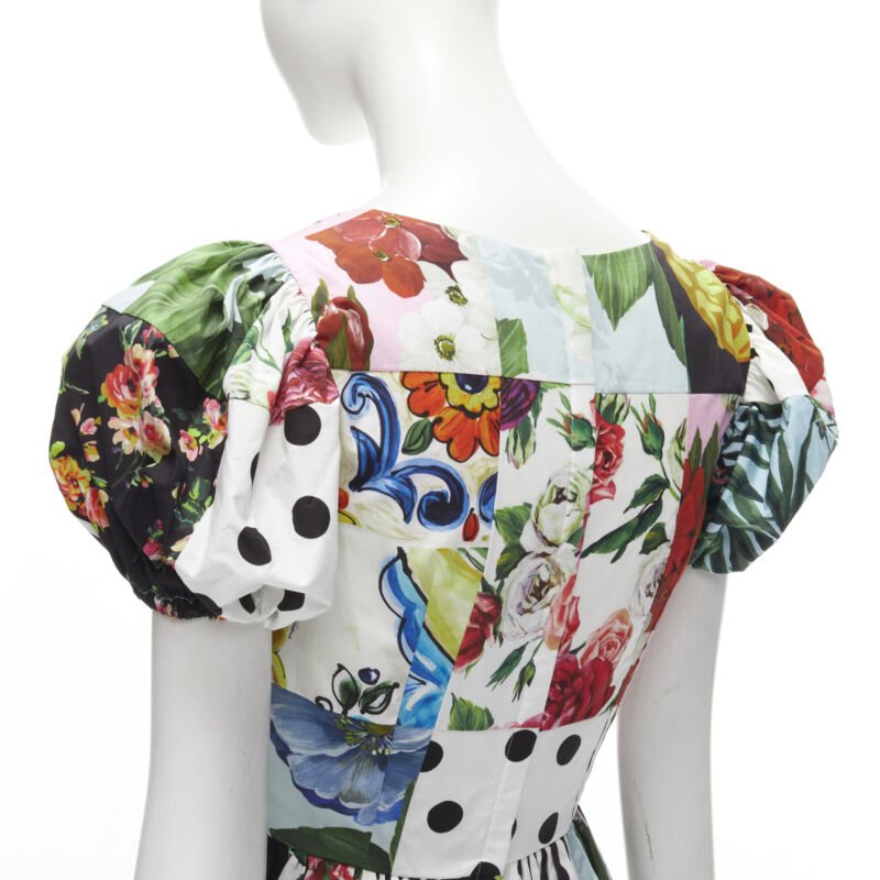 Dolce & Gabbana Sicilian Cotton Poplin Dress - Detail 2