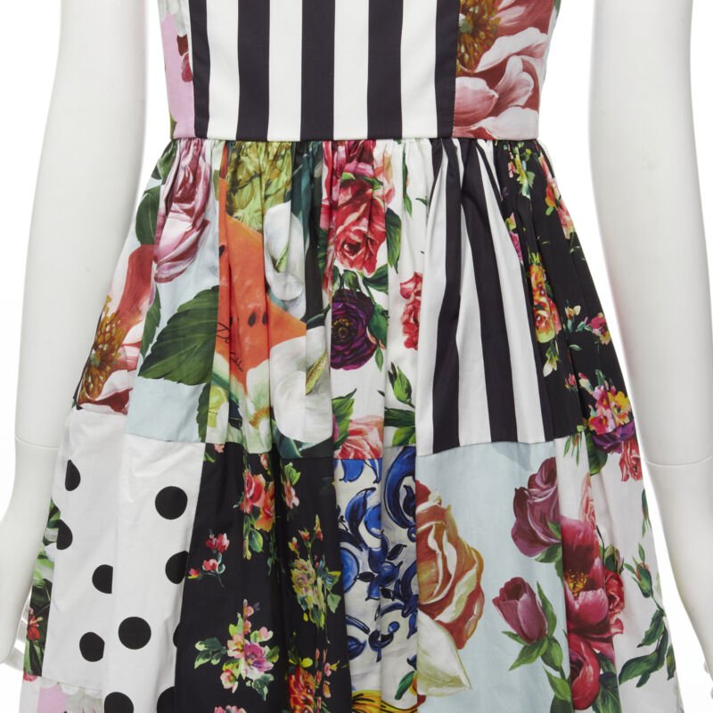 Dolce & Gabbana Sicilian Cotton Poplin Dress - Image 10
