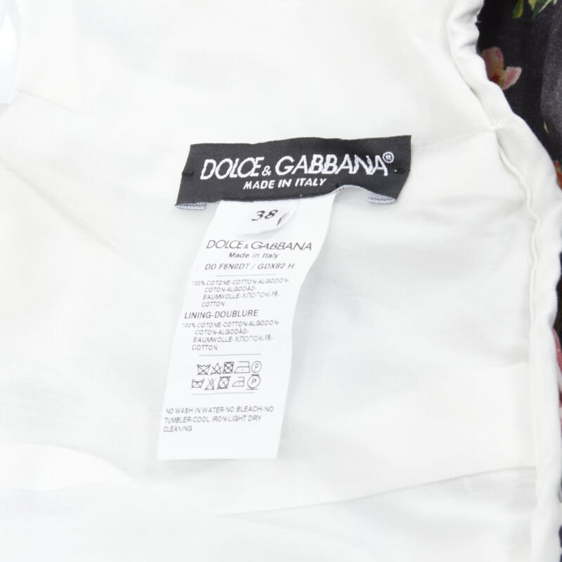 Dolce & Gabbana Sicilian Cotton Poplin Dress - Image 11