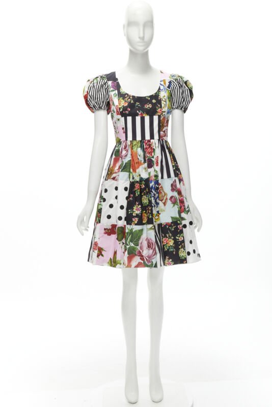 Dolce & Gabbana Sicilian Cotton Poplin Dress - Image 12