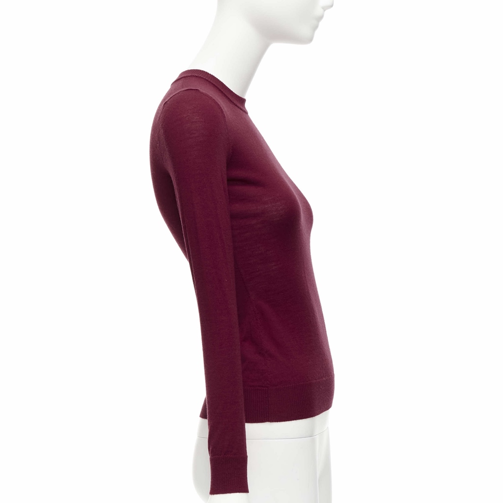 Alaïa Red Crew Sweater - 4