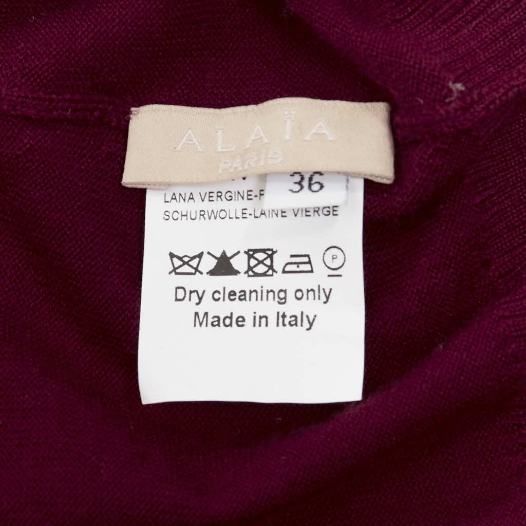 Alaïa Red Crew Sweater - Image 10