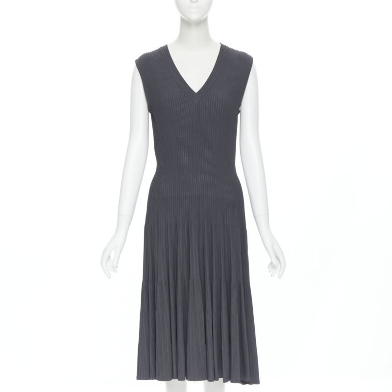 Alaïa Ribbed Cocktail Dress